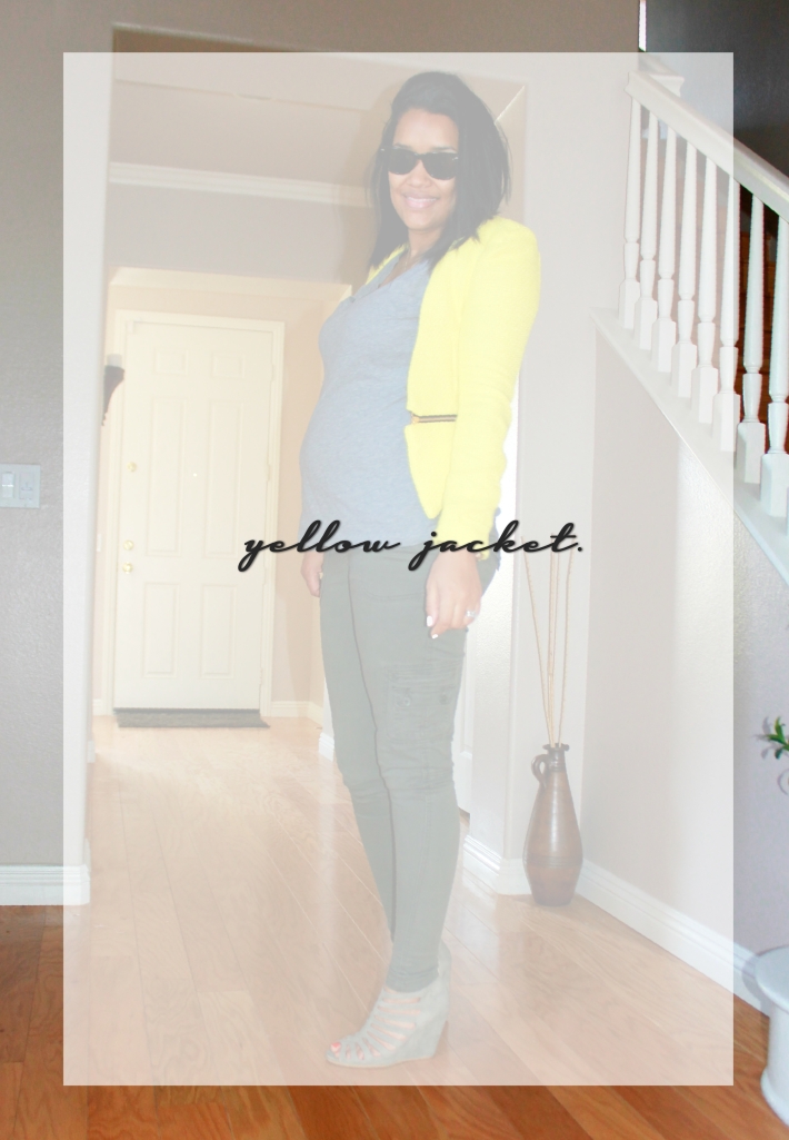 FASHION DU JOUR | How to wear a yellow jacket easter